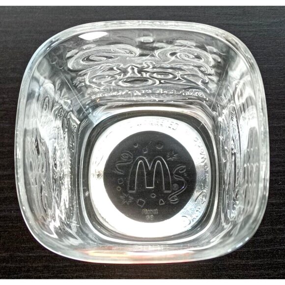 Walt Disney World 2000 Mickey Mouse Safari Square Glass Animal Kingdom NEW - Picture 5 of 7